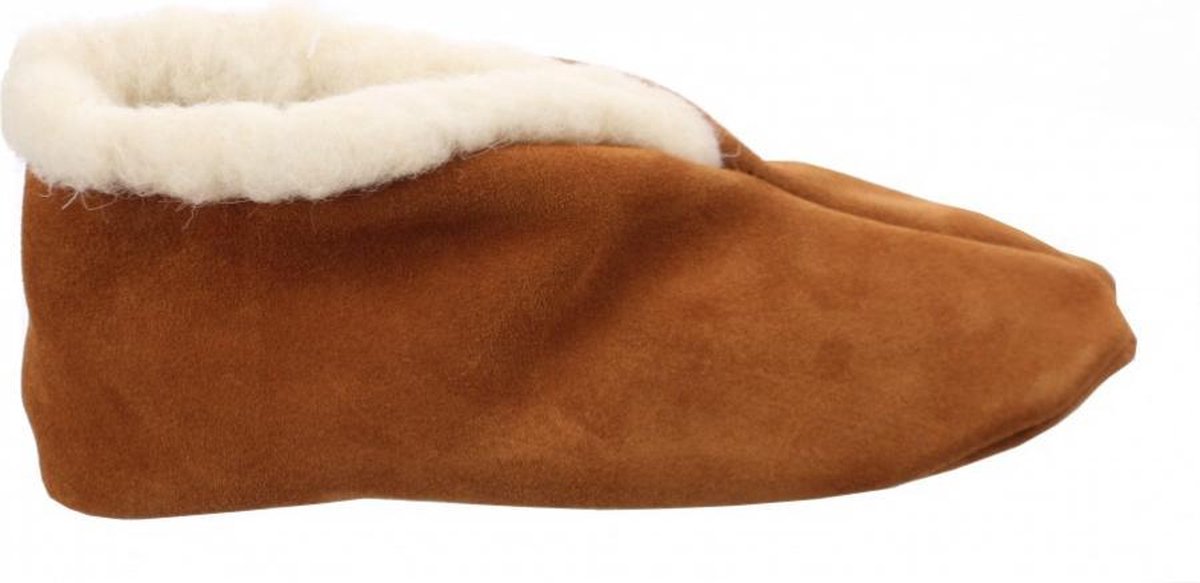Bernardino Spaanse  Sloffen Unisex - cognac - Maat 39 - 100% wol