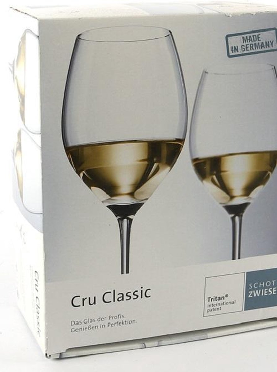 wijnglas 2 stuks, Schott Zwiesel Cru Classic | bol.com