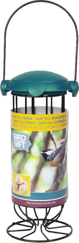 Buzzy Bird - Vetbol Voerhouder - Easy Fill - 20 x 8,4 x 8,4 cm