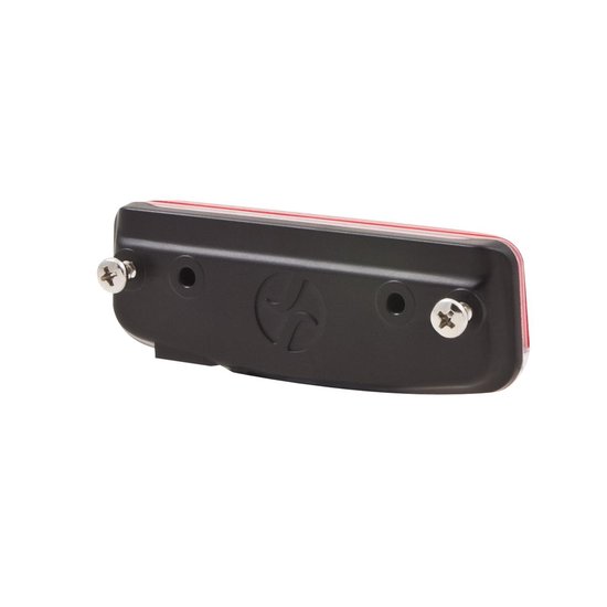 Spanninga Compact LED achterlicht - 500m zichtbaarheid - dynamo aangedreven - verstelbare montage - 86x37x20mm - rood — afbeelding 4
