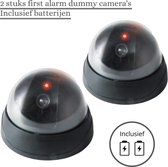 First Alarm dummy camera 2 stuks - koepelcamera - incl. batterijen