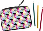 Teken Etui met inhoud 32-delig 80s Geometric (liggend)
