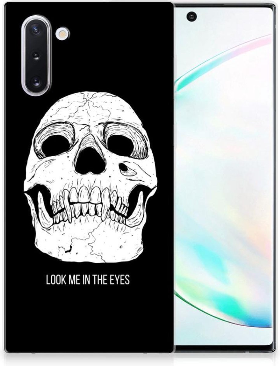 Silicone Back Case Samsung Galaxy Note 10 Skull Eyes