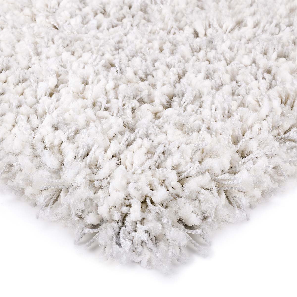 Rond shaggy vloerkleed - Meadow beige 100 cm
