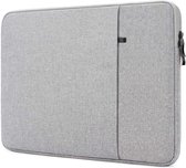 iPadspullekes.nl - Laptop sleeve - 11.6 inch - licht grijs - Spatwaterproof - Ritsluiting - tablet sleeve - iPad sleeve - universeel