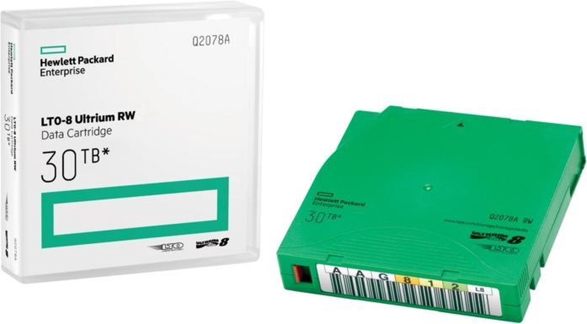 HP Q2078AH lege datatape LTO 30000 GB 1,27 cm