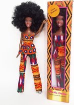 NANA DOLL Donkere Pop "Queen Makeba "