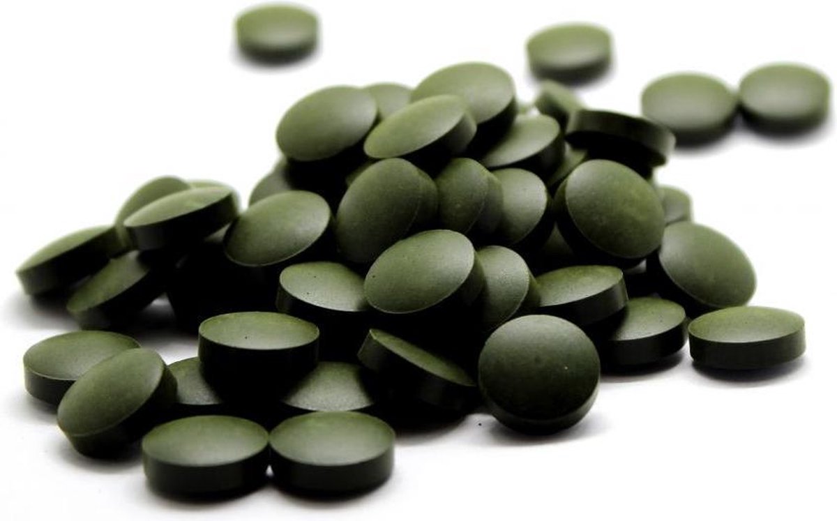 Chlorella Tabletten | biologisch | 250 gram | 500 mg per tablet - Merkloos