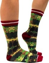 Sock My Camouflage - Damessok – Katoen – geprinte sok 39/42