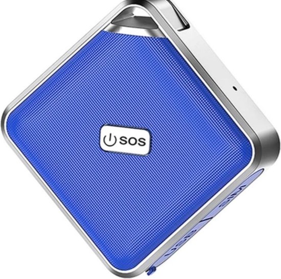 SantiV Mini Gps tracker met sos & volgsysteem voor ouderen, kinderen