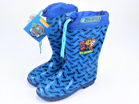 | Paw Patrol Regenlaarsjes Spy Patrol Blauw Paw Patrol laarzen Spy Patrol