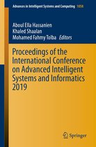 Advances in Intelligent Systems and Computing 1058 - Proceedings of the International Conference on Advanced Intelligent Systems and Informatics 2019
