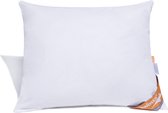 ComfortAce Cervantes hoofdkussen 60x70 cm - Polyester - 850 gram - Tijk katoen