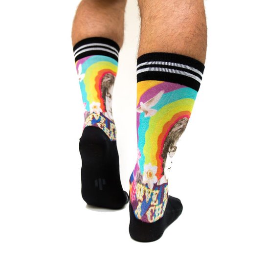 Sock My Feet - Chaussettes drôles pour hommes - Lot de 2 - Taille 39-42 -  Chaussettes