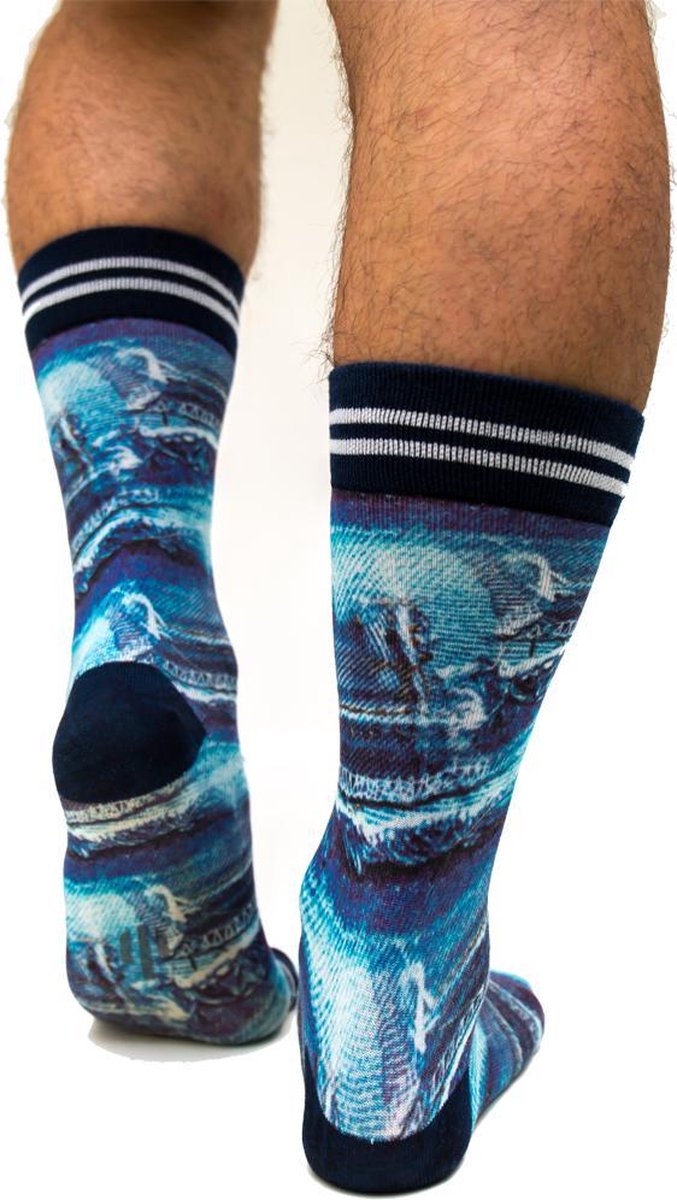 Sock My Jeans - Herensok – Katoen – geprinte sok 39/42