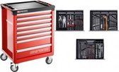 Facom SPOTLIGHT2018 CHRONO.8M3A Gevulde Gereedschapswagen Rood - SPOTLIGHT2018