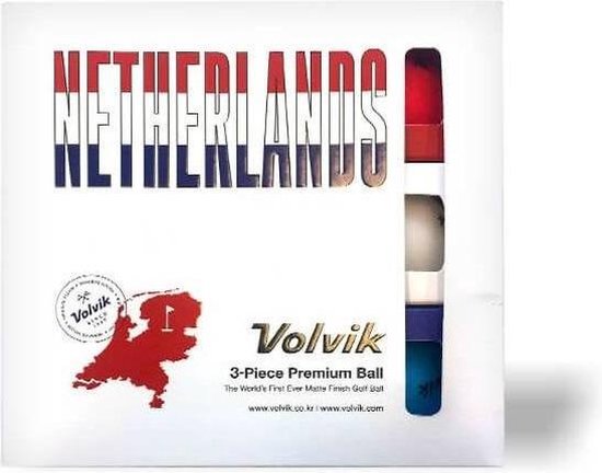 Volvik Vivid Golfballen Country Pack NL - 9 stuks van Volvik — afbeelding 2