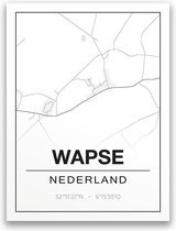 Poster/plattegrond WAPSE - A4
