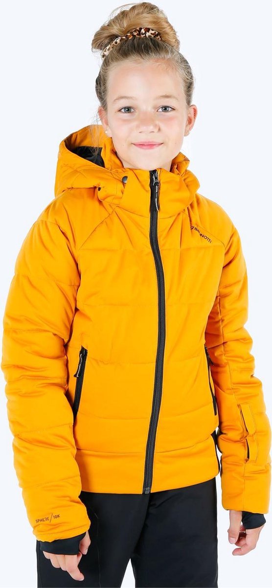 Brunotti Firecrown Wintersportjas Meisjes – Autumn Geel