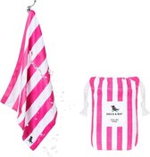 Dock & Bay Cabana Collection cooling towel 69x33cm pink