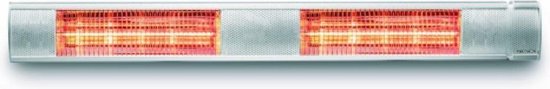 TROTEC IRS 2050 E infrarood terrasverwarmer, 9 warmtestanden, tot 2.000 watt, 45° oscillatie, 24-uurs timer, IP 25