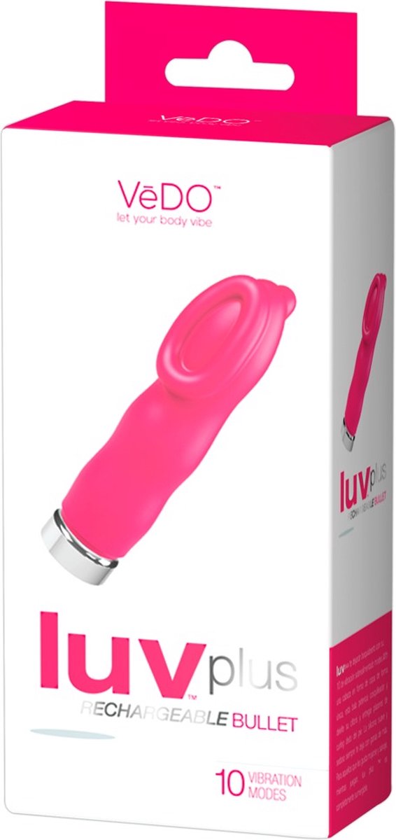 Vedo – Siliconen Mini Vibrator met Sensuele Massage Kop voor Ongekend Genot – 11.3 cm – Roze