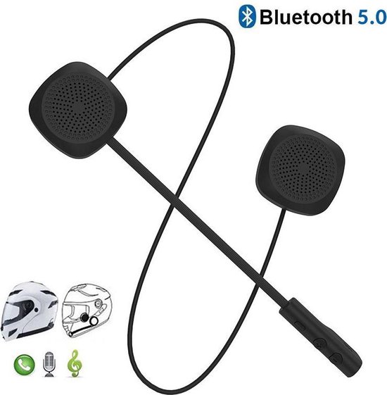 Dual Visor Motorfiets Fietshelm Headset Bluetooth 5.0 EDR Hoofdtelefoon  Microfoon... | bol.com