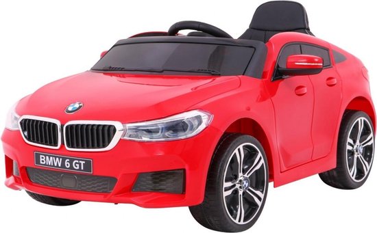 Maar Onmogelijk omzeilen Elektrische Kinder Auto BMW 6 SERIES GT Rood | bol.com