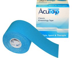 AcuTop kinesiologie tape - 5 meter x 5 cm - blauw