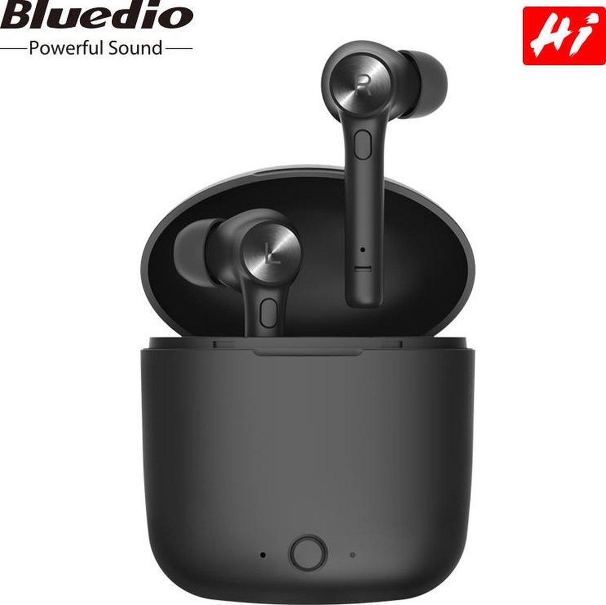 Bluedio® HI - Draadloze Oordopjes - Earbuds - In ear oortjes - Via bluetooth - Zwart