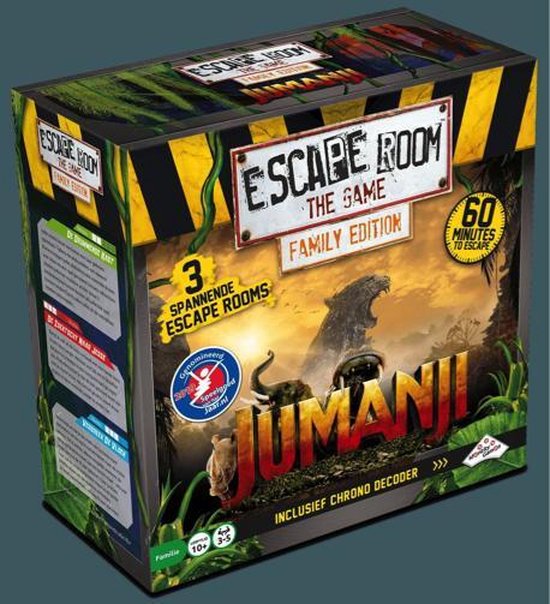 Hol wazig consumptie Escape Room The Game: Jumanji - Familie editie | Games | bol.com