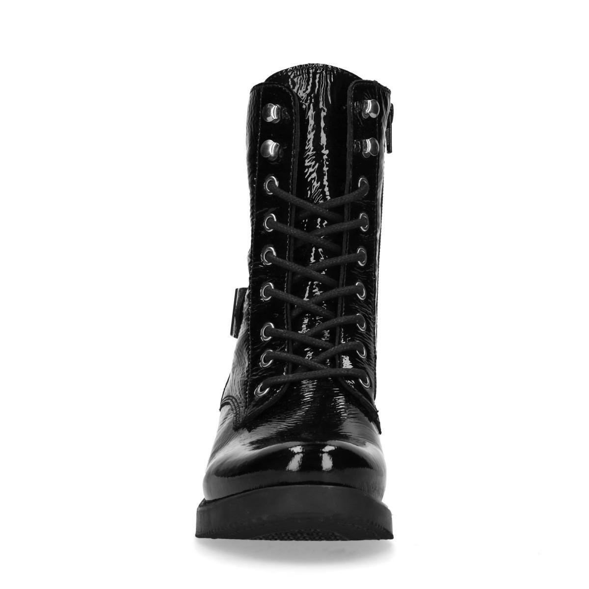 Lak zwarte biker boots | bol.com