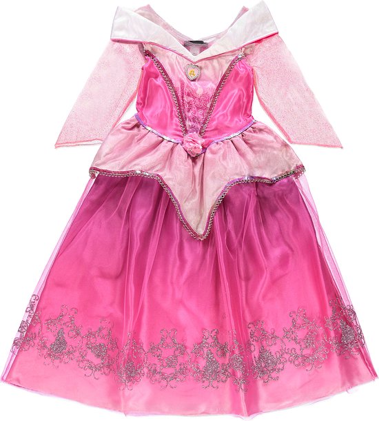 Doornroosje jurk Disney verkleedjurk Aurora Schone Slaapster | bol.com