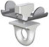 Eindstop breedspoor 2 stuks  ( voor rails met 6 mm sleuf )