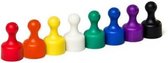 Push Pin magneten – 19 mm – Groen – sterke magneet – 10 stuks