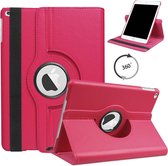 iPad 10.2 (2019) Hoes - Draaibare Tablet Book Cover - Roze