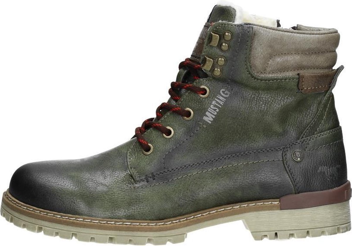 Mustang Veterboot Heren Groen | bol.com