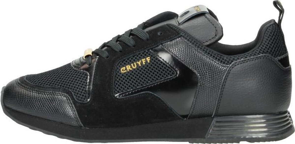 Cruyff Classics Heren Lage sneakers Lusso - Zwart - Maat 45 | bol.com