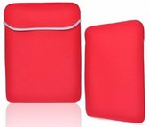 Universele Laptop Sleeve voor o.a. MacBook Pro (Retina) 13 inch - Rood