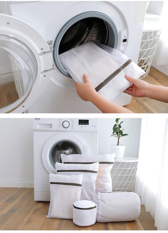 2-pack waszak voor schoenen - Herbruikbare en duurzame rits waszakken voor de wasmachine