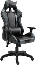 MaxxHome - Luxe Gaming chair - Design Bureaustoel - Racing zwart/grijs