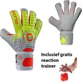 Elite - Gladiator - Keepershandschoenen - inclusief Reaction trainer & Elite Andalucia sleutelhanger - maat 11 - voetbal keepershandschoenen - keepershandschoen - Goalkeeper handschoen