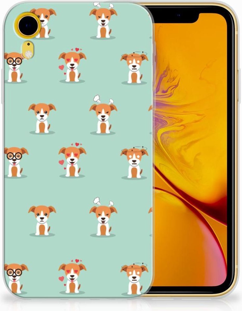 Apple iPhone Xr TPU Hoesje Pups