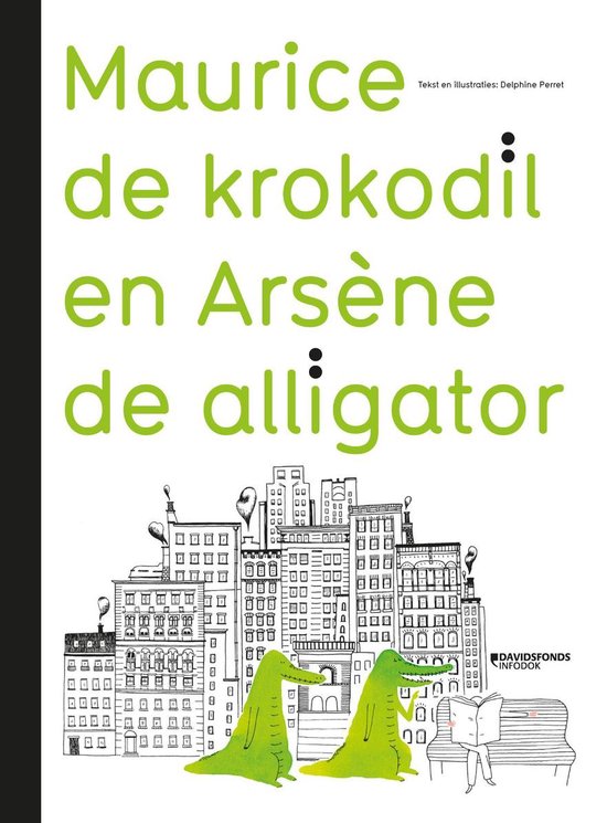 Maurice de krokodil en Arsène de alligator