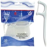 Floss tandenstokers - 50 stuks - Wegwerp - Flossdraad - Tandenstoker