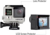 Lens en LCD Screen Protectors geschikt voor GoPro Hero 4 Silver
