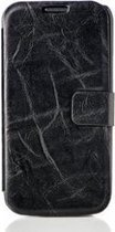 Azuri cover + afneembare booklet - zwart - voor Samsung I9505 Galaxy S4