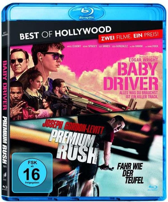 Baby Driver / Premium Rush (Blu-ray)