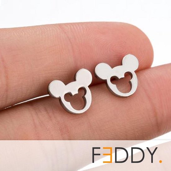Zilveren oorbellen Mickey Mouse - Disney | bol.com