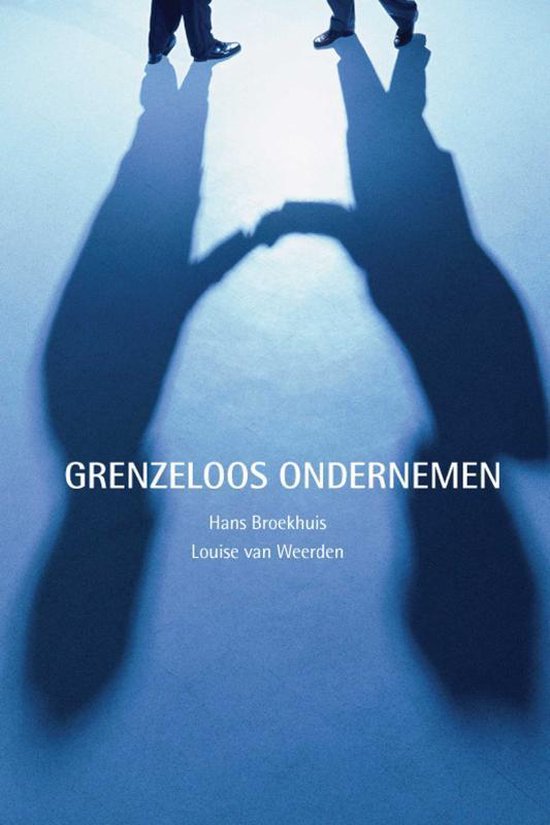 Cover van het boek 'Grenzeloos ondernemen' van L. van Weerden en H. Broekhuis